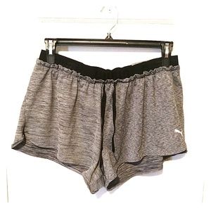 Gray Puma Shorts XL
